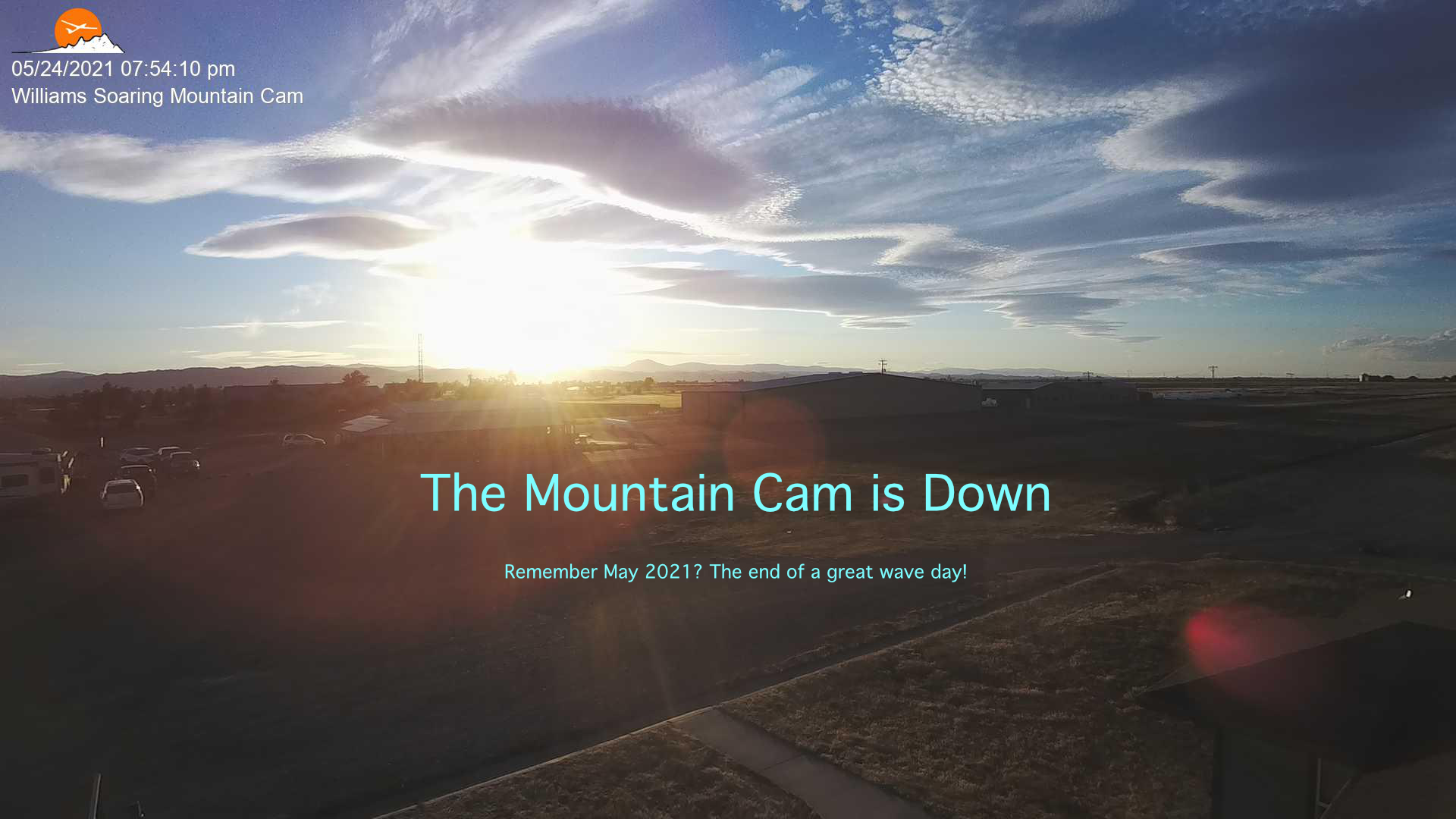Williams Soaring Center Mountain Camera