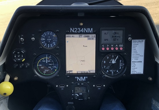 ASK 23 Instrument Panel