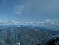 Williams Soaring's Famous Mendocino Shearline in view to the north